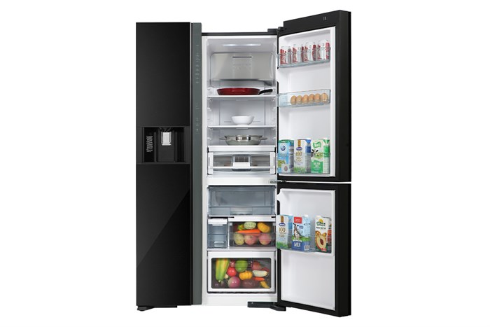 Tủ Lạnh Hitachi Inverter 569 Lít Side By Side R-MX800GVGV0 GBK